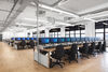 Rows of desks and computers